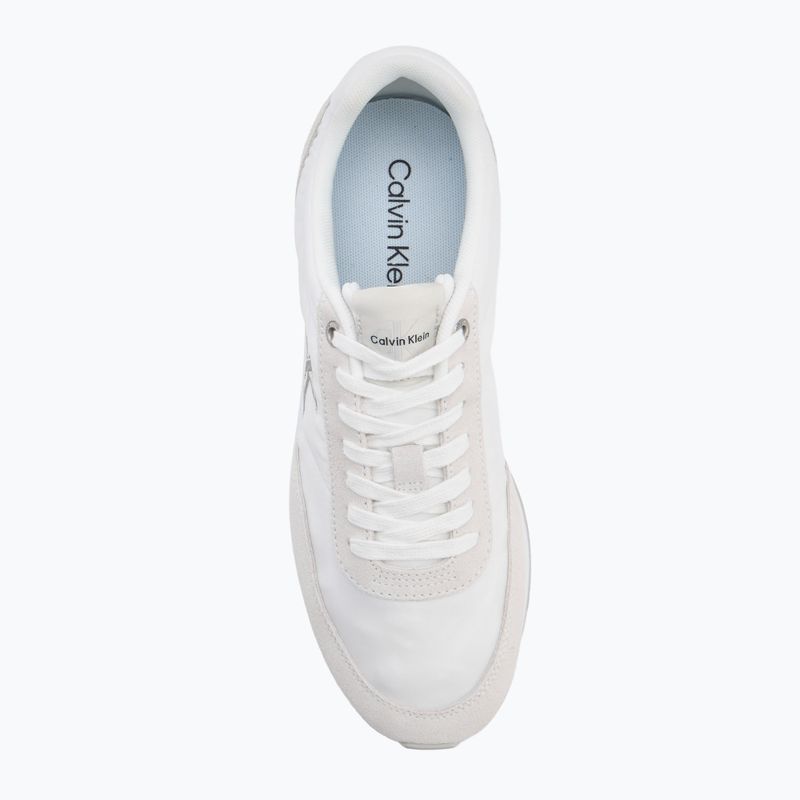 Încălțăminte pentru bărbați Calvin Klein YM0YM01361 Retro Runner Ess Mix Mat triple bright white 5