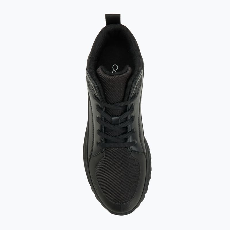 Încălțăminte pentru bărbați Calvin Klein YM0YM01418 Hike Runner Mid Laceup Tech Mix triple black 5