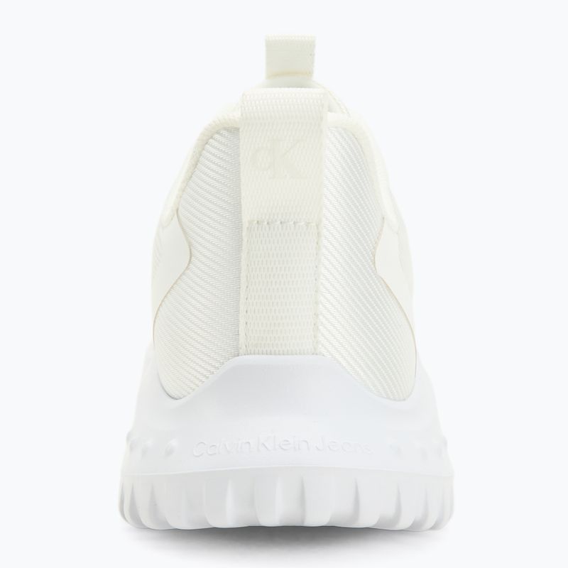 Încălțăminte pentru bărbați Calvin Klein YM0YM01442 Eva Runner Lace Up Mat Mix 0GJ triple bright white 6