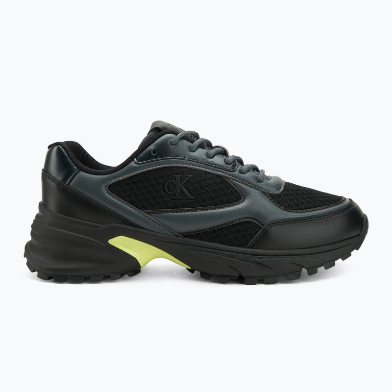 Încălțăminte pentru bărbați Calvin Klein YM0YM01451 Hike Runner Laceup Mesh Mix black/coal/buttercup 2