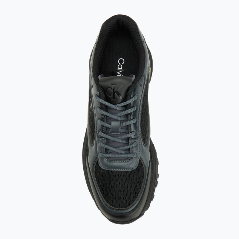 Încălțăminte pentru bărbați Calvin Klein YM0YM01451 Hike Runner Laceup Mesh Mix black/coal/buttercup 5