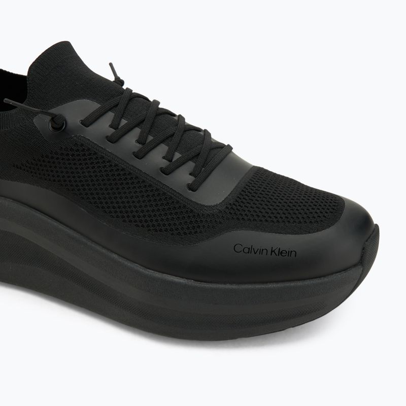 Încălțăminte pentru bărbați Calvin Klein YM0YM01457 Chunky Runner Lace Up Sock Knit triple black 7
