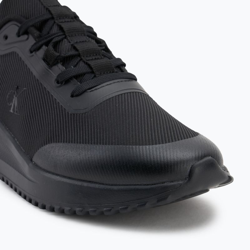 Încălțăminte pentru bărbați Calvin Klein YM0YM01442 Eva Runner Lace Up Mat Mix 0GJ triple black 7