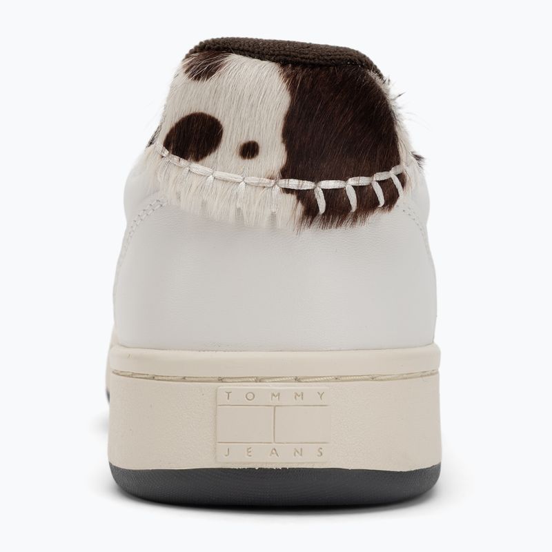 Încălțăminte pentru femei Tommy Hilfiger Archive 98 Calf Hair Tab ecru/dark coffee 6