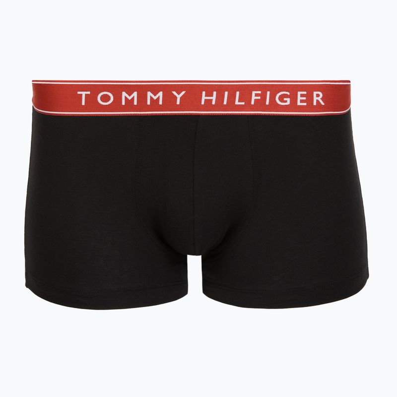 Boxeri Tommy Hilfiger Trunk WB 3 perechi brick blue/terra red/army green 3