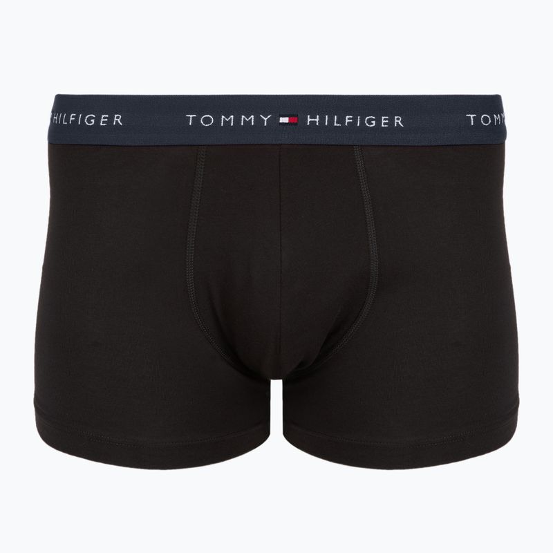 Boxeri Tommy Hilfiger Trunk WB 7 pairs blk/mid red/aegean sea/dsrt sky/blu jeans/f r/wht 5
