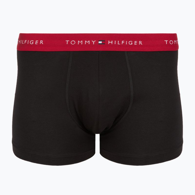 Boxeri Tommy Hilfiger Trunk WB 7 pairs blk/mid red/aegean sea/dsrt sky/blu jeans/f r/wht 6