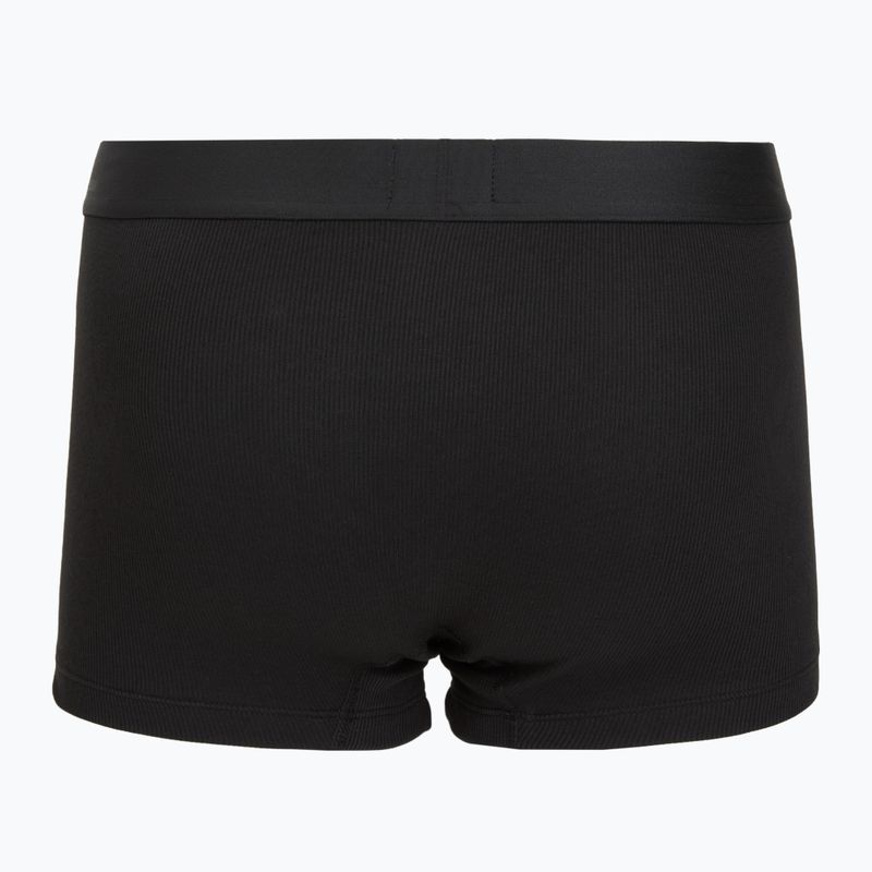 Boxeri Tommy Hilfiger Rib Trunk 3 perechi black/black/black 3