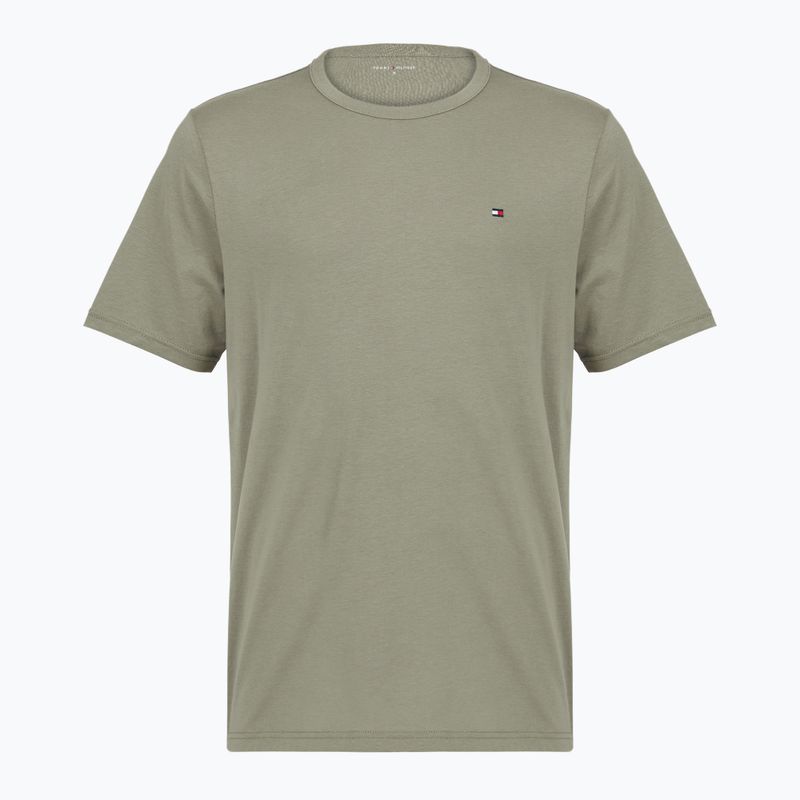 Tricou pentru bărbați Tommy Hilfiger Cotton Short 3 pack navy blue/utility sage/white 3