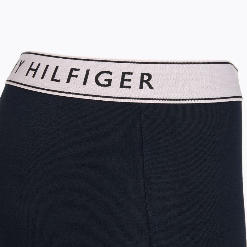 Boxeri Tommy Hilfiger Trunk WB 3 pairs purple pink/antique silverer/aegean sea 3