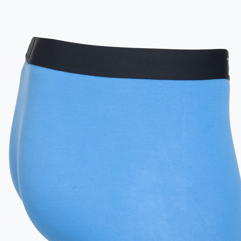Boxeri Tommy Hilfiger Brief Stripe 3 perechi pitch blue/cobalt blue/minerali stripe 4