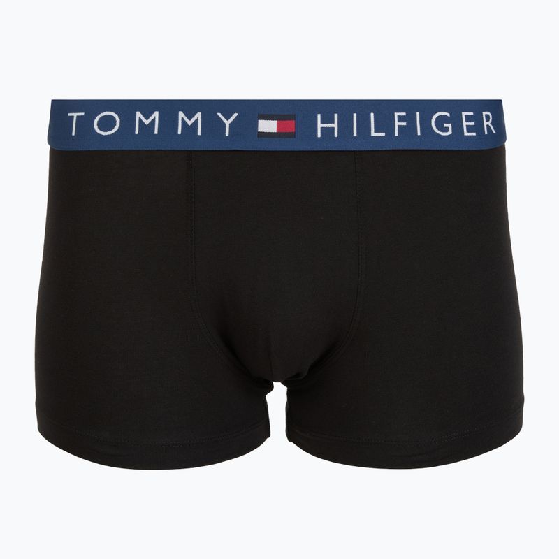 Boxeri Tommy Hilfiger Trunk WB 3 pairs deep regatta/black/bluee jean 3