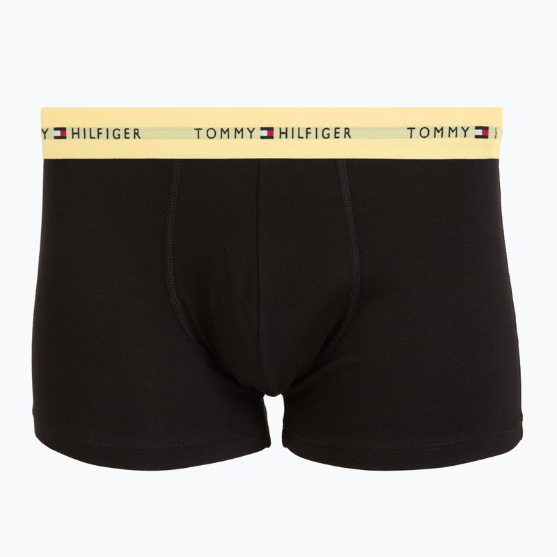 Boxeri pentru bărbați Tommy Hilfiger Trunk WB 3 pairs black/citronella/woodridge 2