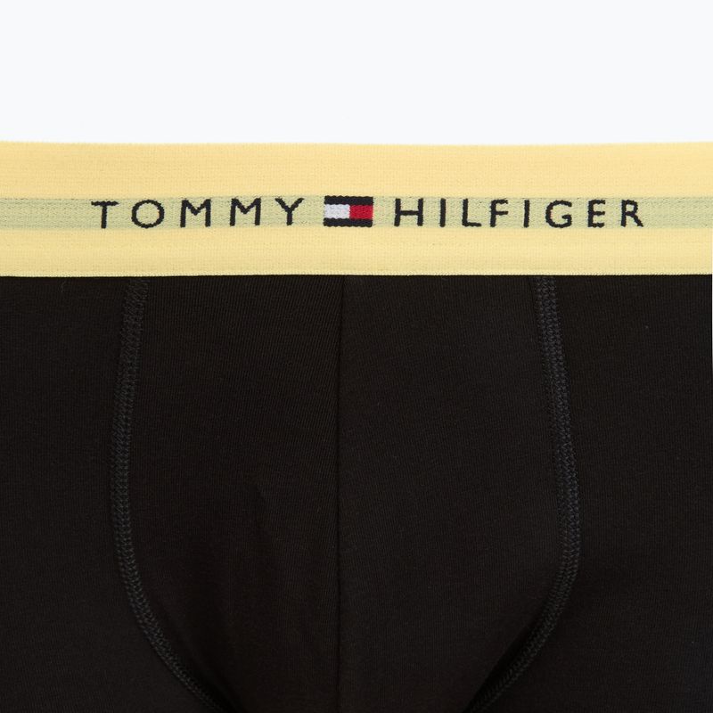 Boxeri pentru bărbați Tommy Hilfiger Trunk WB 3 pairs black/citronella/woodridge 6