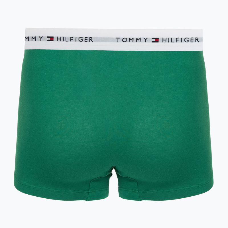 Boxeri pentru bărbați Tommy Hilfiger Trunk 3 pairs army green/prp nvy/nov grn 3