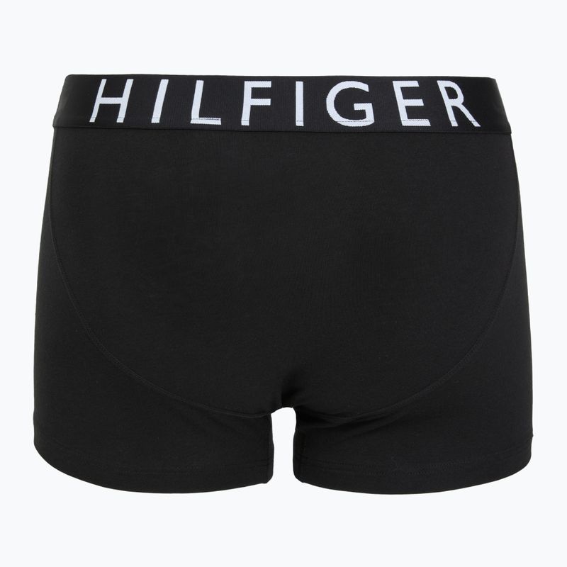 Boxeri Tommy Hilfiger Trunk WB 3 perechi lemon curd/arctic aqua/black 3