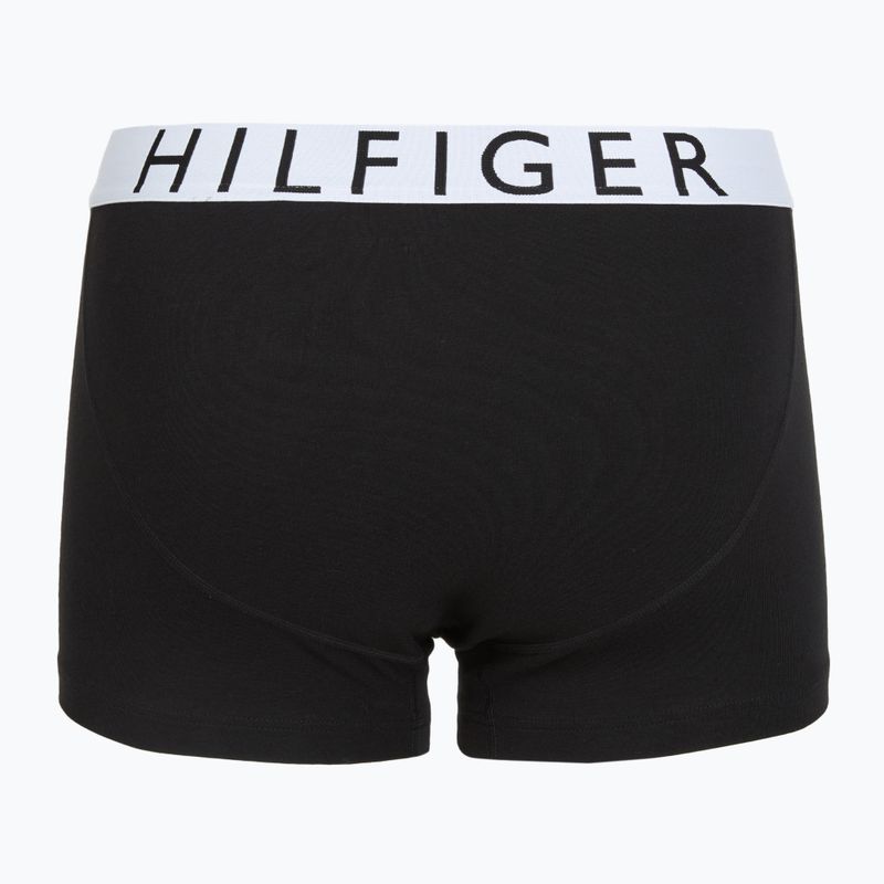 Boxeri Tommy Hilfiger Trunk WB 3 pairs medium red/tommy hilfiger white/desert sky 3