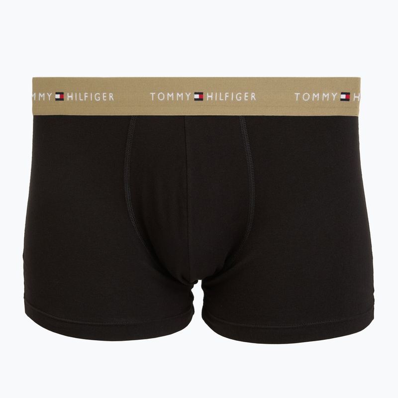 Boxeri pentru bărbați Tommy Hilfiger Trunk WB 3 pairs army green/wdg blue/ptch blue 2