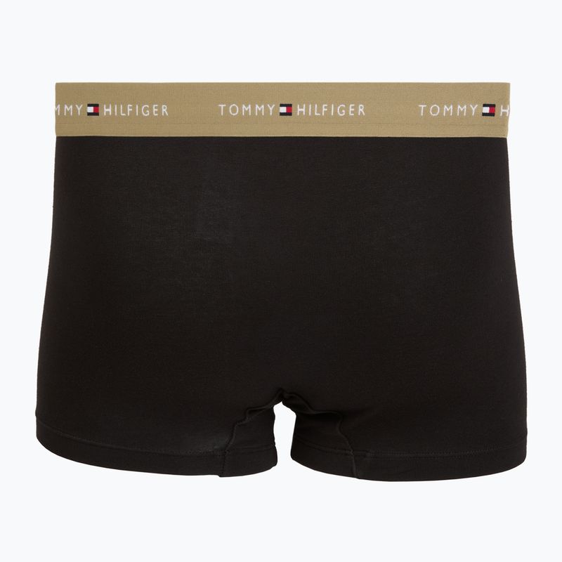 Boxeri pentru bărbați Tommy Hilfiger Trunk WB 3 pairs army green/wdg blue/ptch blue 5