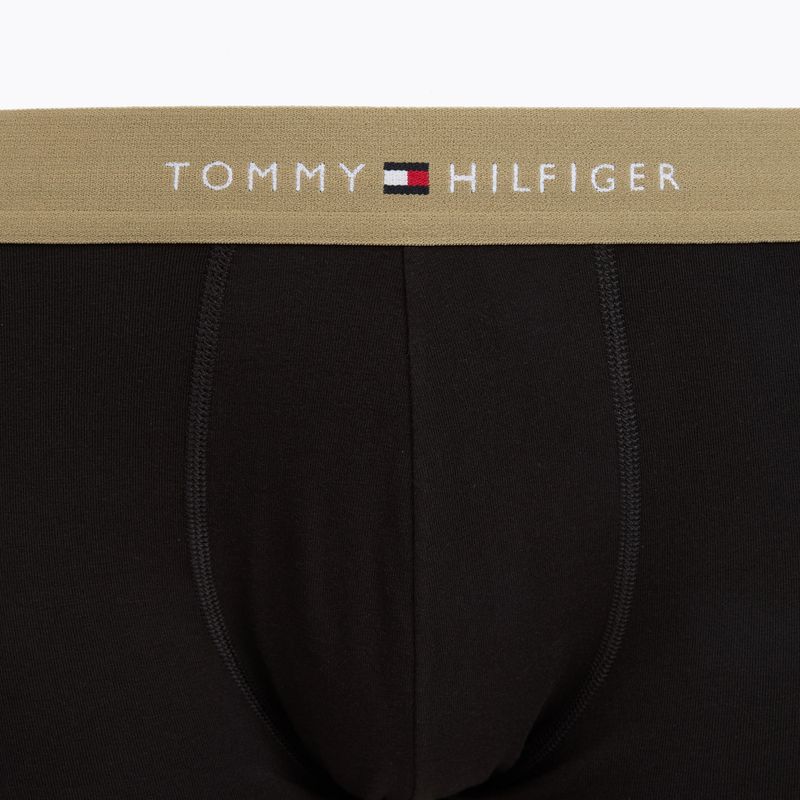 Boxeri pentru bărbați Tommy Hilfiger Trunk WB 3 pairs army green/wdg blue/ptch blue 6