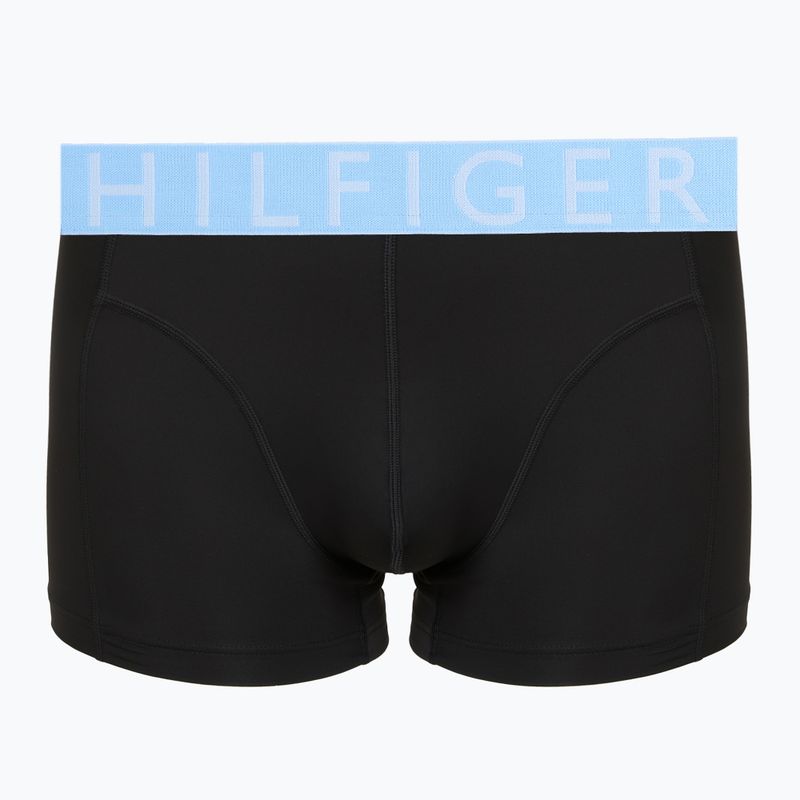 Boxeri pentru bărbați Tommy Hilfiger Trunk WB Cooling Technology 3 steam tra rd/brz blue/jde wnk 2