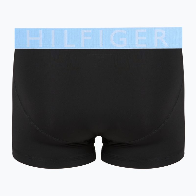 Boxeri pentru bărbați Tommy Hilfiger Trunk WB Cooling Technology 3 steam tra rd/brz blue/jde wnk 3