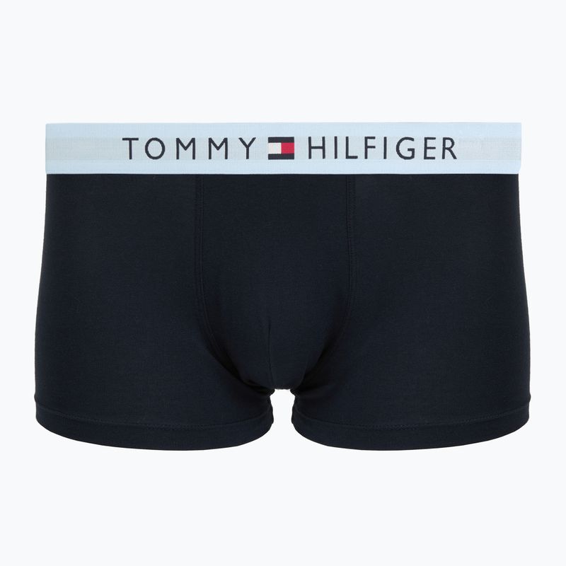 Boxeri pentru bărbați Tommy Hilfiger Trunk WB 3 pairs dark ash/brzy blue/rouge 2