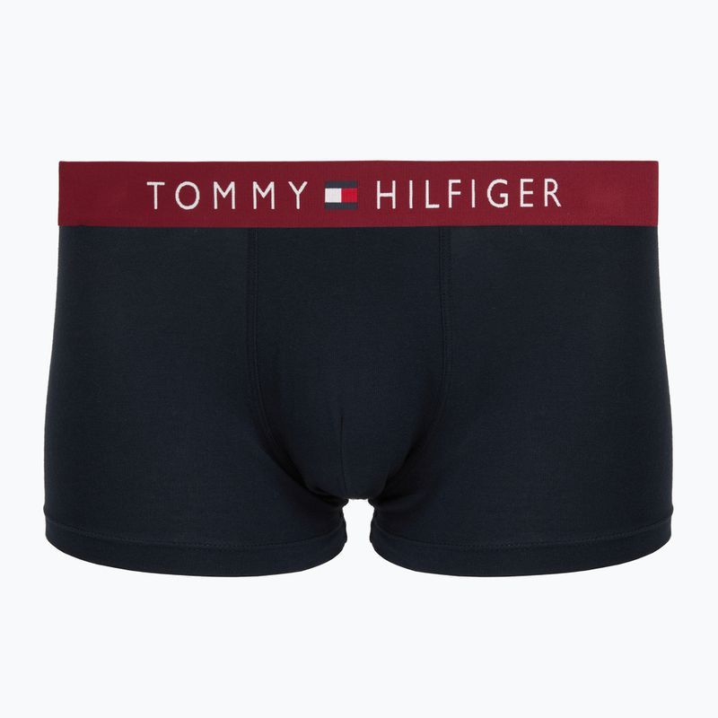 Boxeri pentru bărbați Tommy Hilfiger Trunk WB 3 pairs dark ash/brzy blue/rouge 4