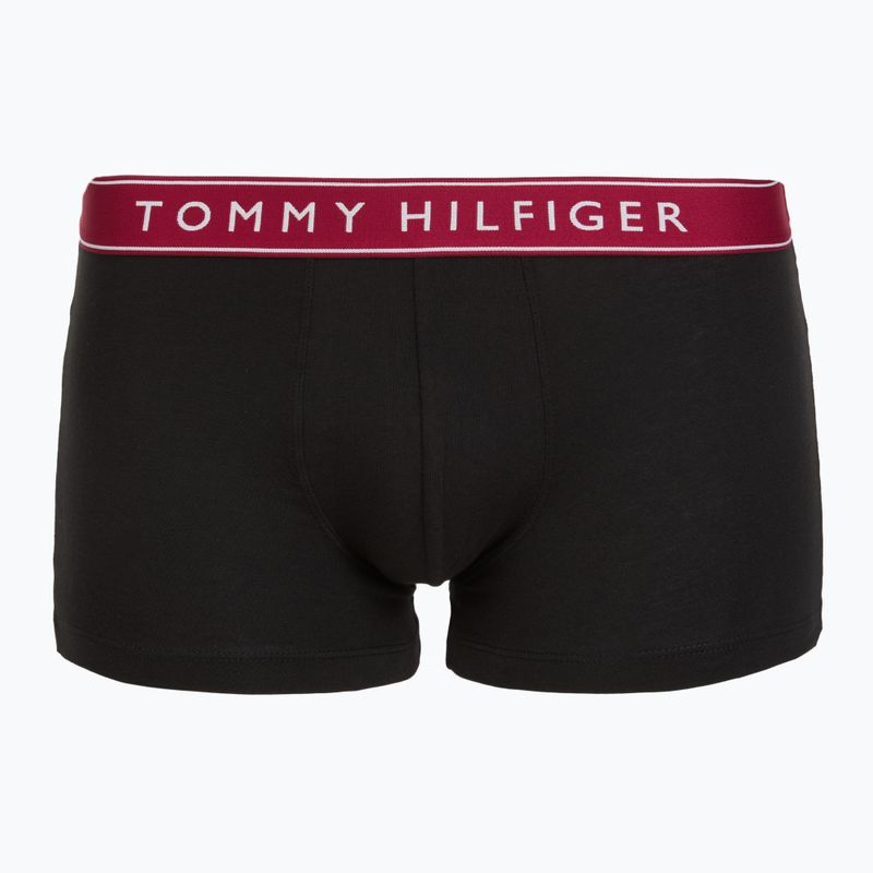 Boxeri Tommy Hilfiger Trunk WB 5 perechi pale pink/antique silver/ruby jewel/aegean sea/black 5