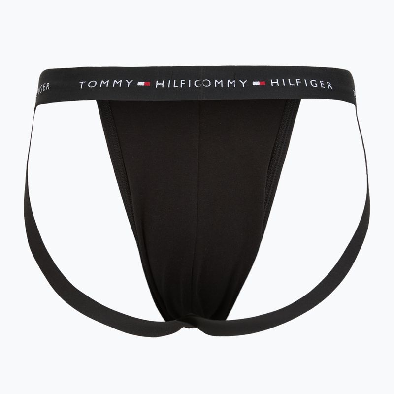Slipuri pentru bărbați Tommy Hilfiger Cotton Jockst 3 pack black/black/black 3