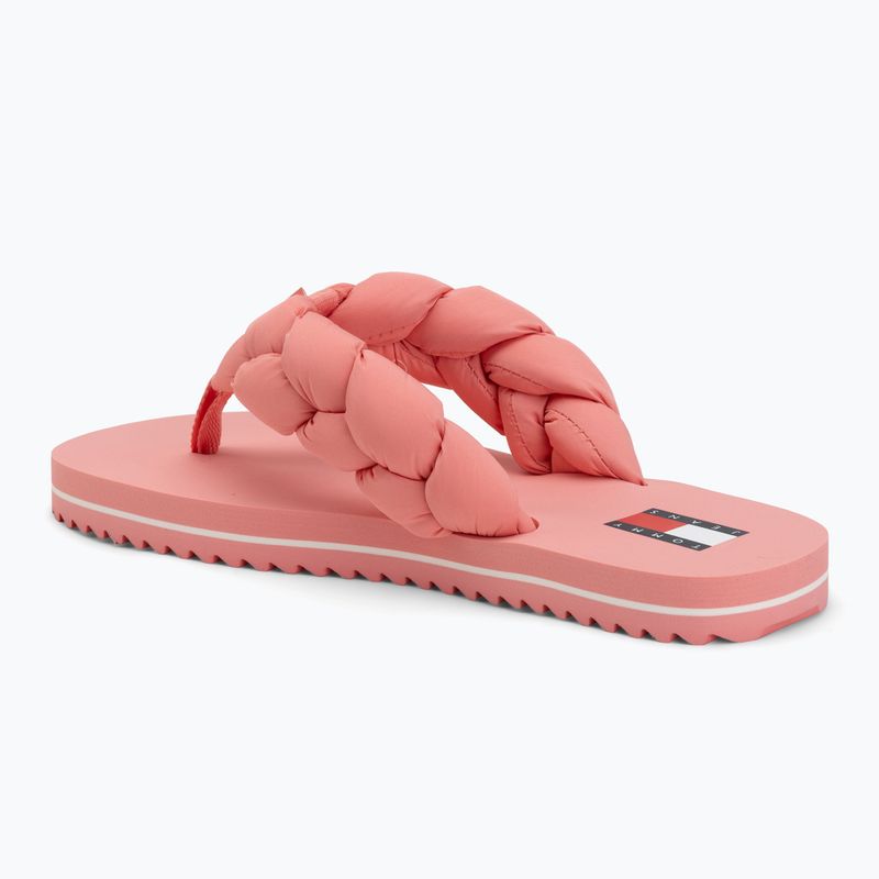 Șlapi pentru femei Tommy Hilfiger Braided Thong enchanted pink 3