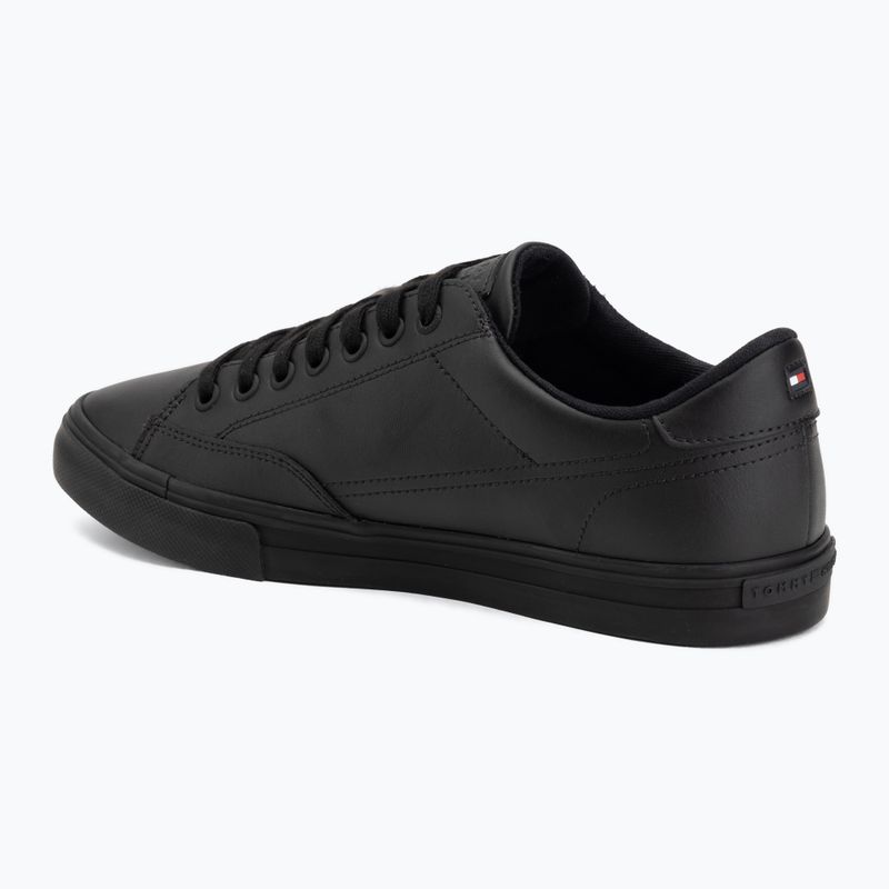 Teniși pentru bărbați Tommy Hilfiger Vulc Core RBW Long Lace Leather black 3