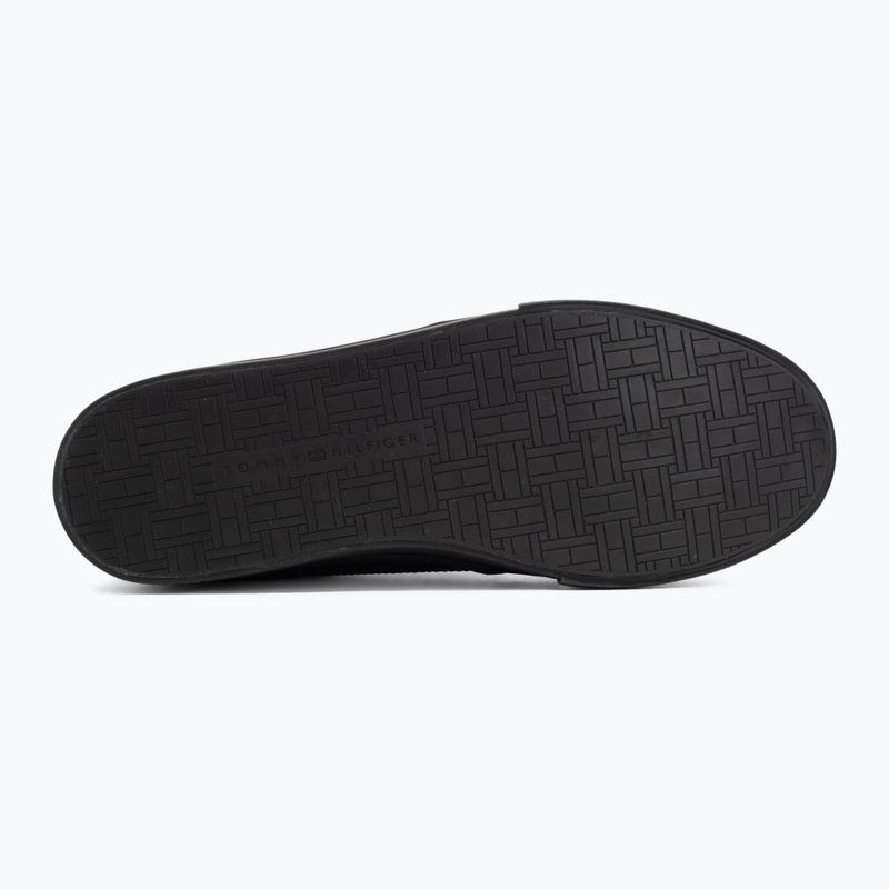 Teniși pentru bărbați Tommy Hilfiger Vulc Core RBW Long Lace Leather black 4