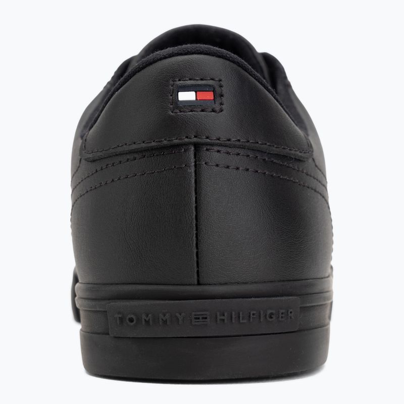 Teniși pentru bărbați Tommy Hilfiger Vulc Core RBW Long Lace Leather black 6