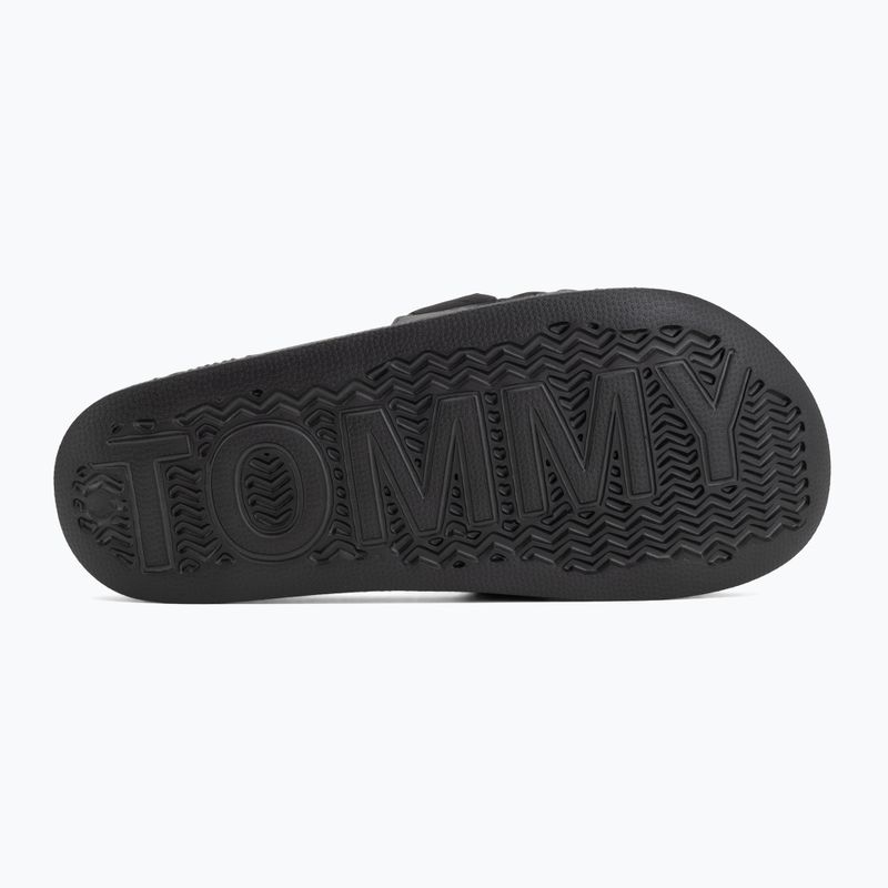 Papuci pentru femei Tommy Jeans Braided black 4