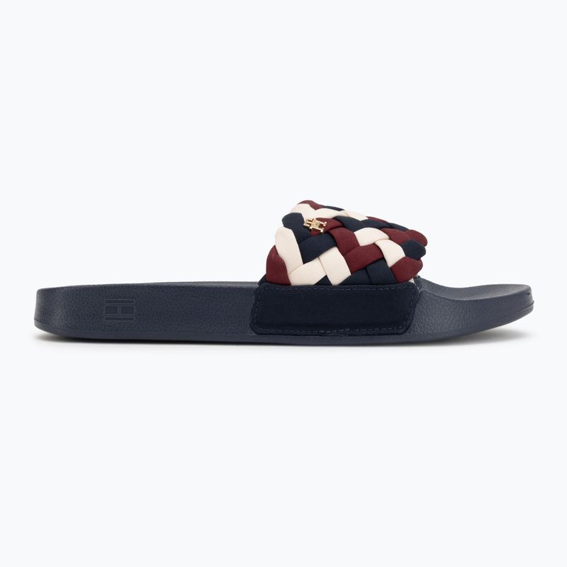 Papuci pentru femei Tommy Hilfiger Braided Pool rwb 2