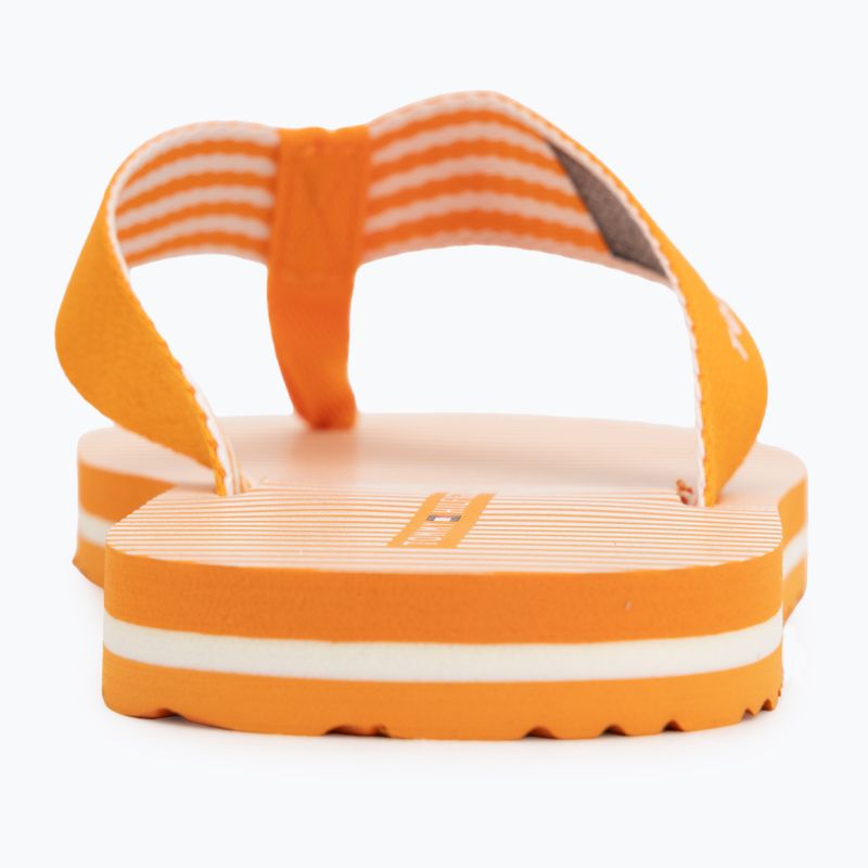 Șlapi pentru femei Tommy Hilfiger Ithaca Stripe Summer orange hype 6
