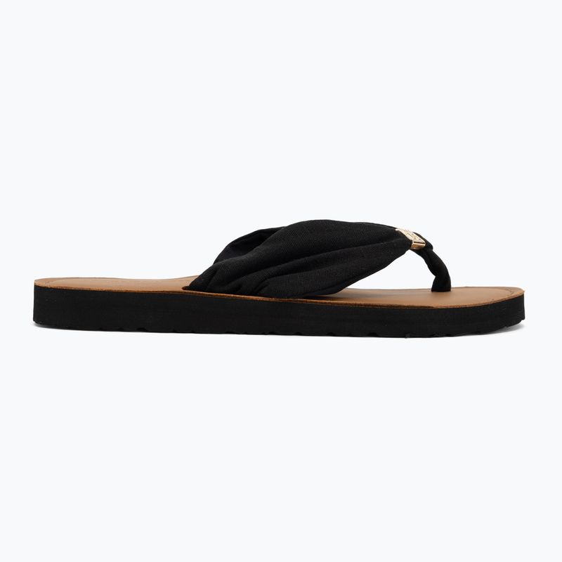 Șlapi pentru femei Tommy Hilfiger Footbed Summer Sandal Leather black 2
