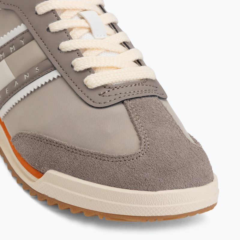 Încălțăminte pentru bărbați Tommy Jeans Retro Runner Cleated Mix porcini taupe 7
