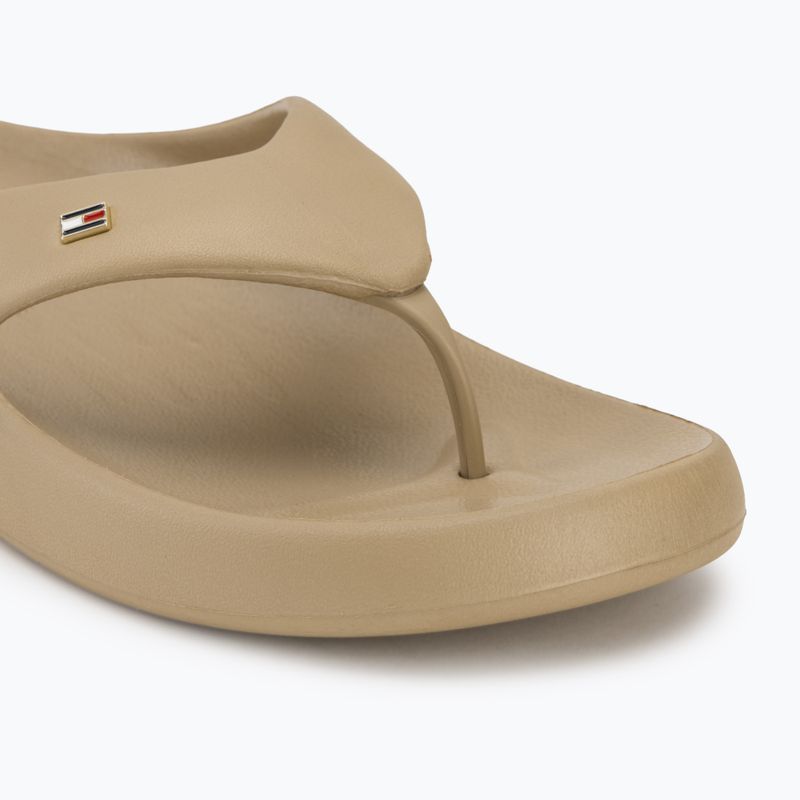 Șlapi pentru femei Tommy Hilfiger Pearlized Summer Sandal safari canvas pearlized 7