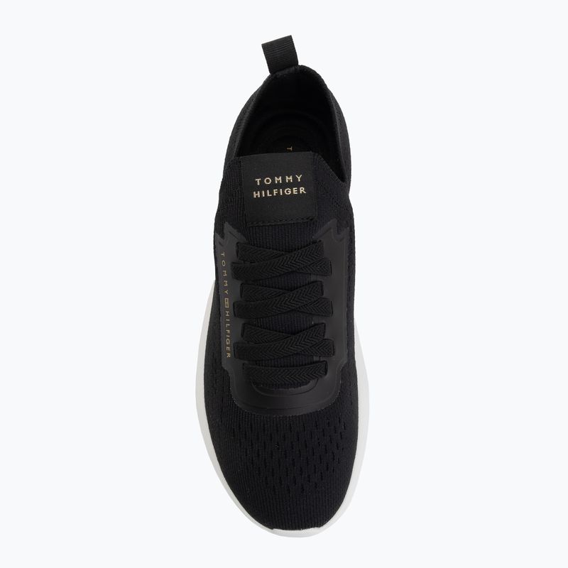 Încălțăminte pentru femei Tommy Hilfiger Knit Extralight Runner black 5