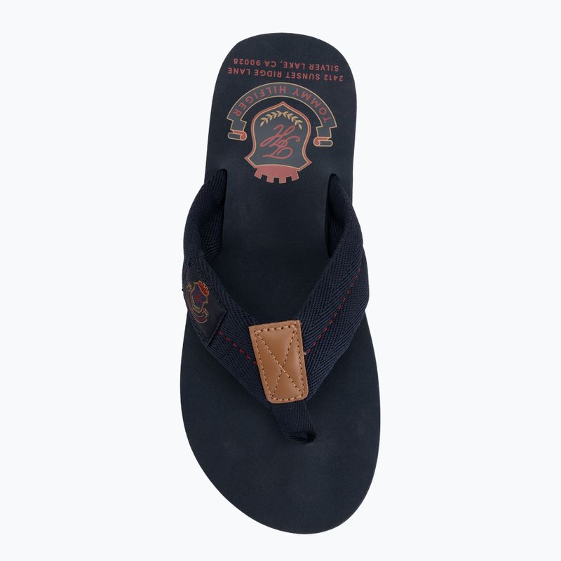 Șlapi pentru bărbați Tommy Hilfiger Patch Beach Sandal desert sky 5