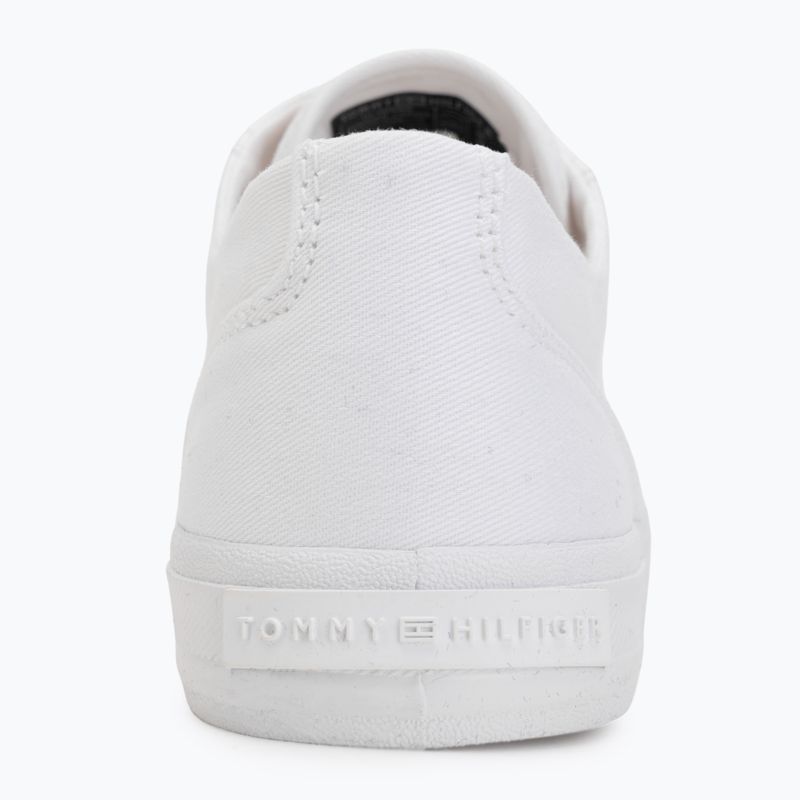 Teniși pentru femei Tommy Hilfiger Foxing Sneaker Canvas white 6