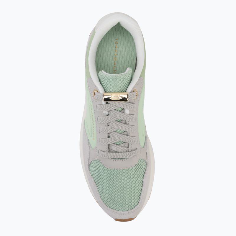 Încălțăminte pentru femei Tommy Hilfiger Chic Eva Runner Mesh gentle jade/grey whisper 5