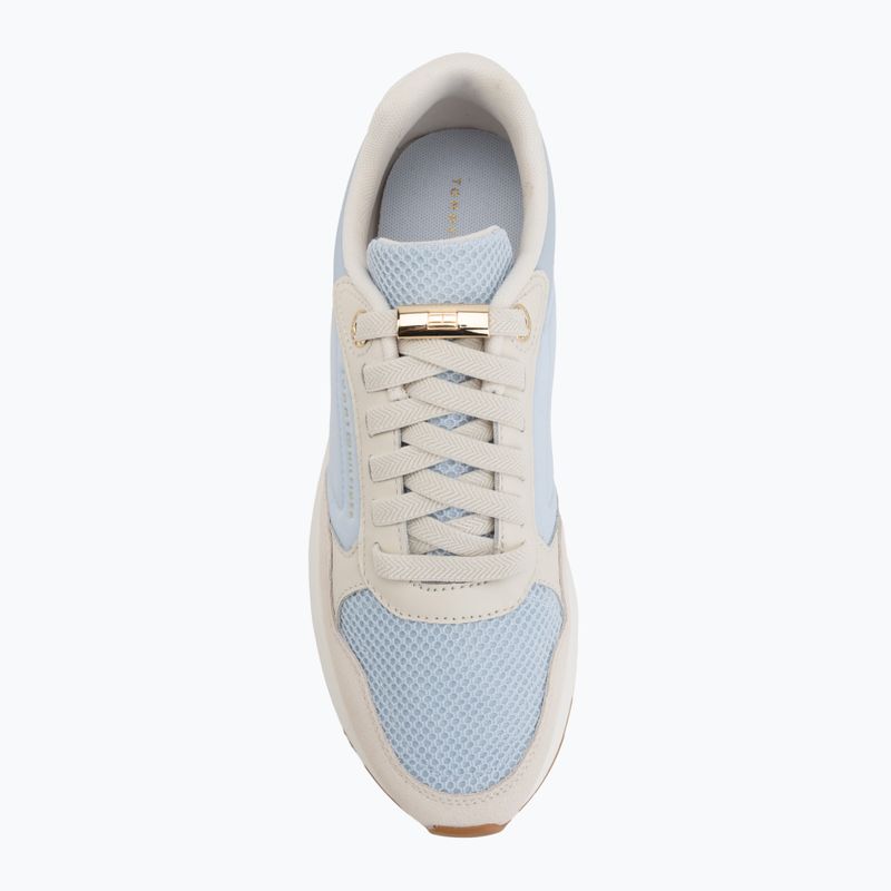 Încălțăminte pentru femei Tommy Hilfiger Chic Eva Runner Mesh breezy blue/soft cream 5