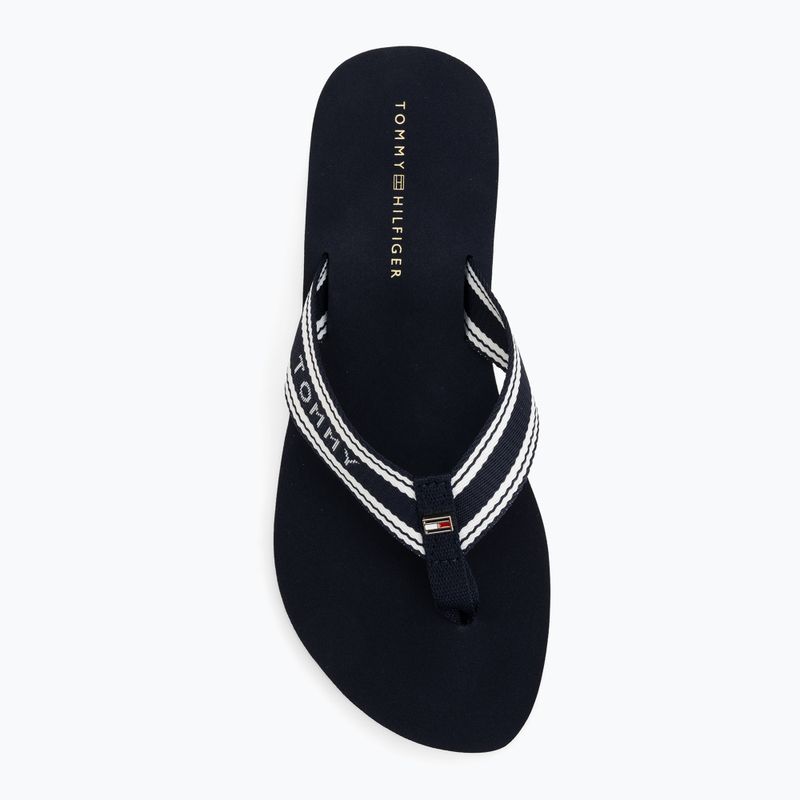 Șlapi pentru femei Tommy Hilfiger Flag Print Summer Sandal rwb 5