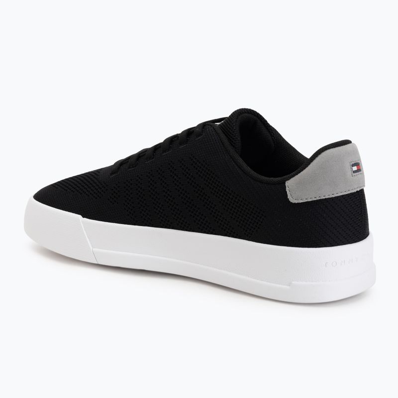 Teniși pentru bărbați Tommy Hilfiger Court Knit black 3