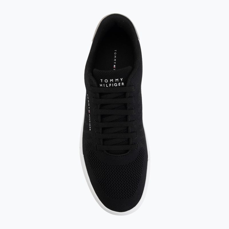 Teniși pentru bărbați Tommy Hilfiger Court Knit black 5