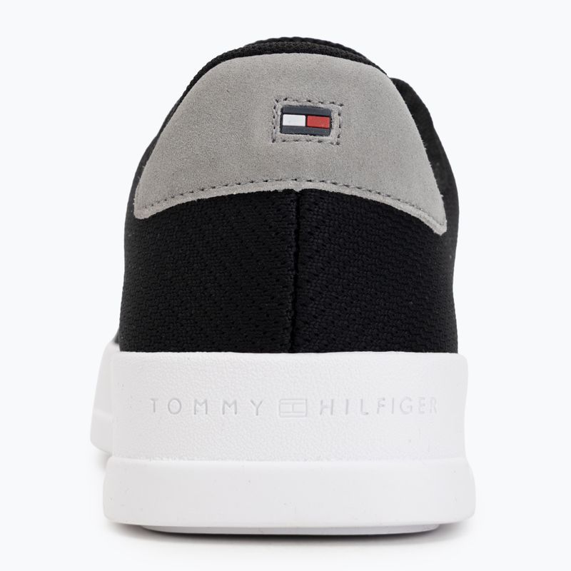 Teniși pentru bărbați Tommy Hilfiger Court Knit black 6
