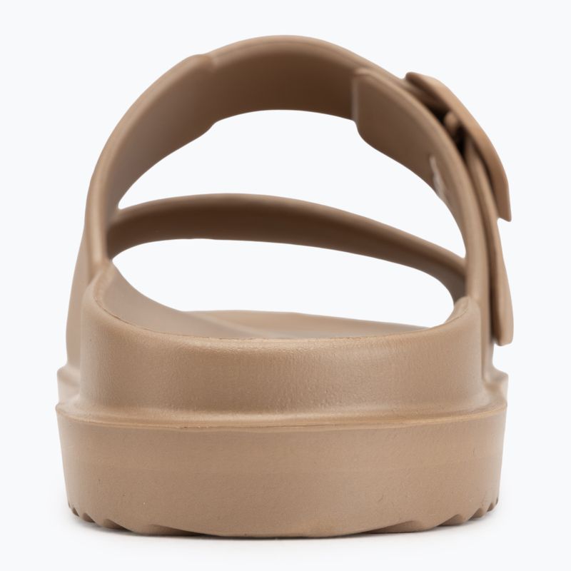 Papuci pentru femei Tommy Hilfiger Double Strap Sandal Pearl safari canvas pearlized 6
